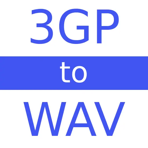 3GP to WAV