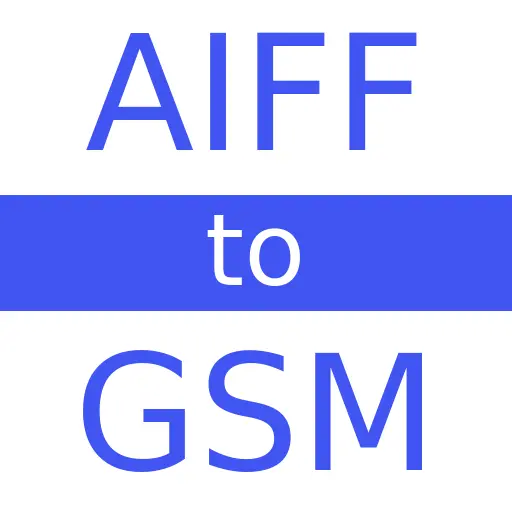 AIFF to GSM