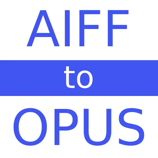 AIFF to OPUS