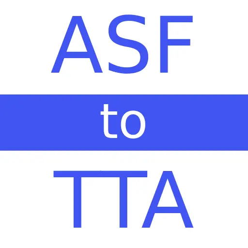 ASF to TTA