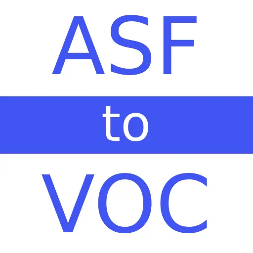 ASF to VOC