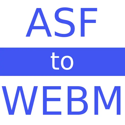 ASF to WEBM