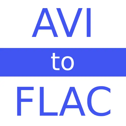 AVI to FLAC
