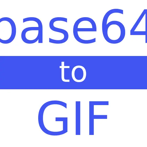 BASE64 to GIF