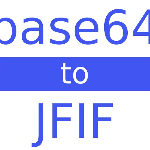 BASE64 to JFIF