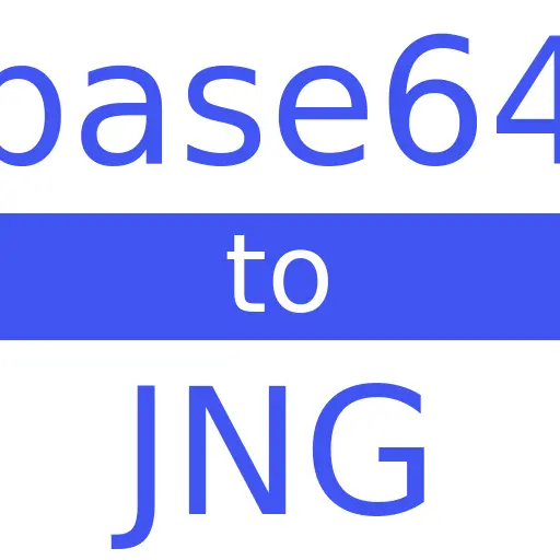 BASE64 to JNG