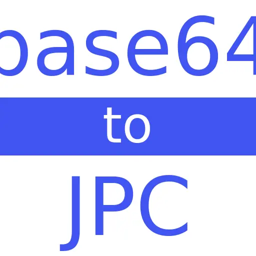 BASE64 to JPC