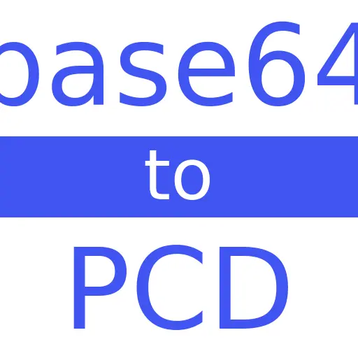 BASE64 to PCD