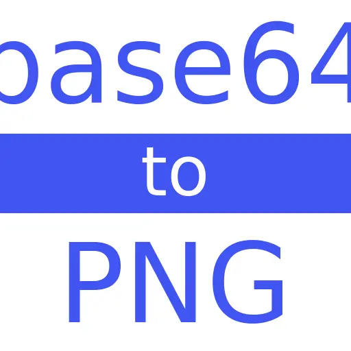 BASE64 to PNG