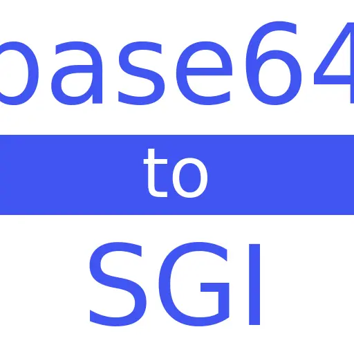 BASE64 to SGI