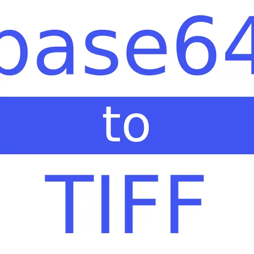 BASE64 to TIFF