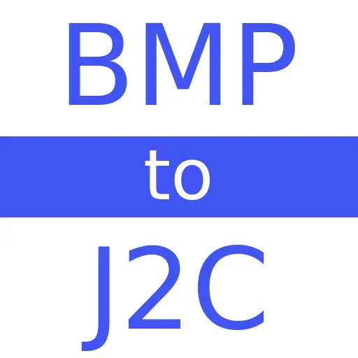 BMP to J2C
