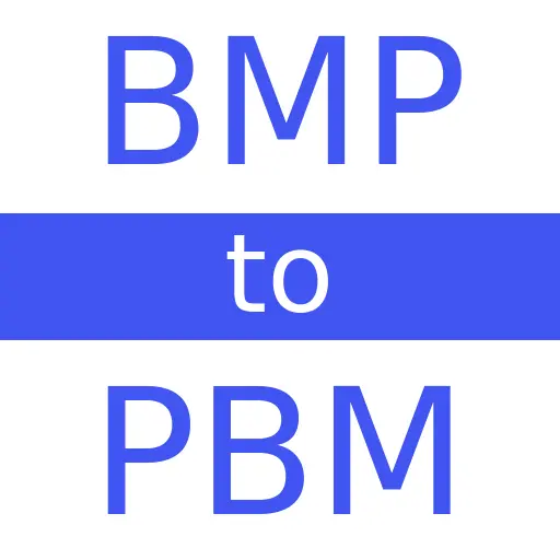BMP to PBM