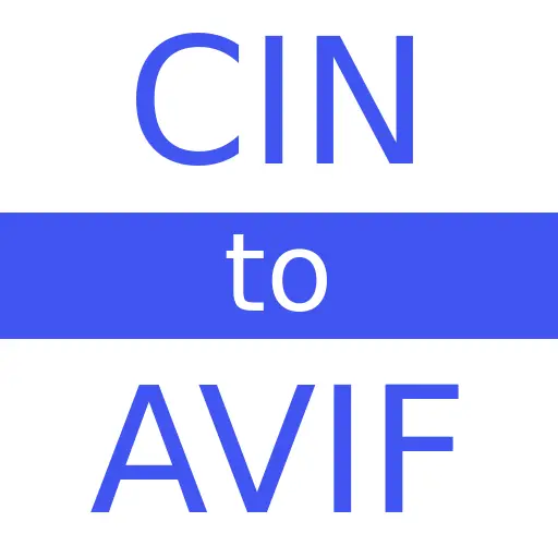 CIN to AVIF