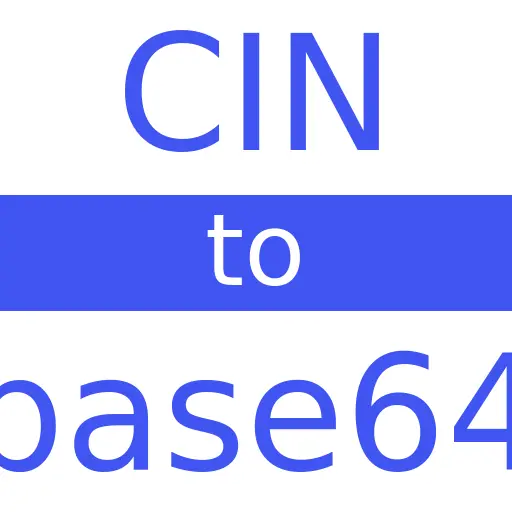 CIN to BASE64