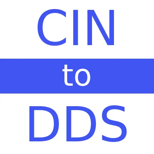 CIN to DDS