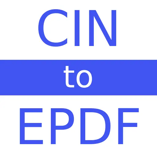 CIN to EPDF