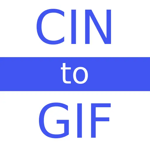 CIN to GIF