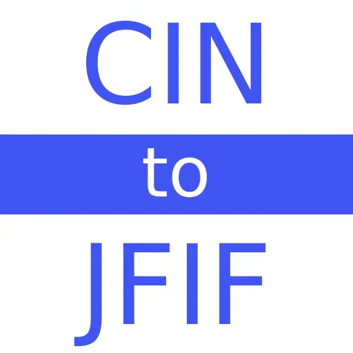 CIN to JFIF
