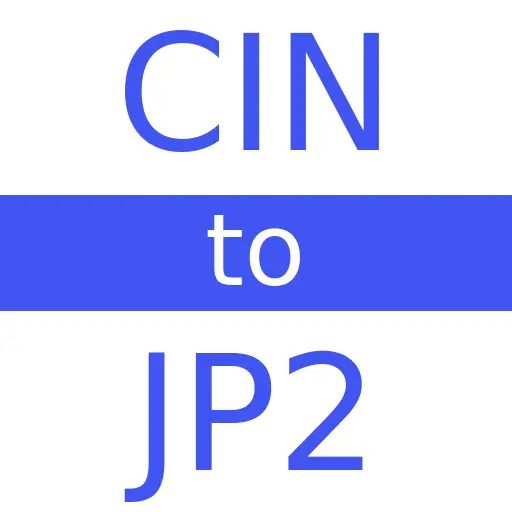 CIN to JP2