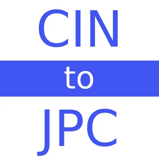 CIN to JPC