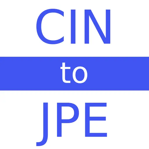 CIN to JPE