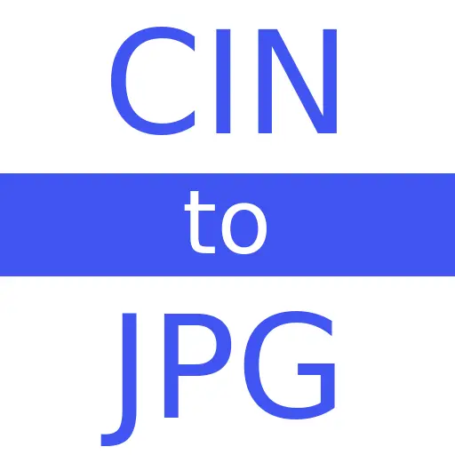 CIN to JPG