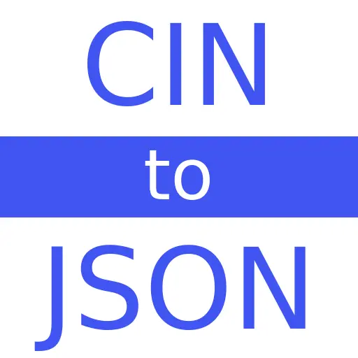 CIN to JSON