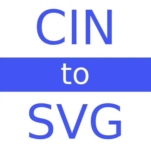 CIN to SVG