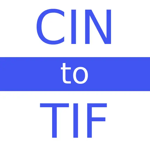 CIN to TIF
