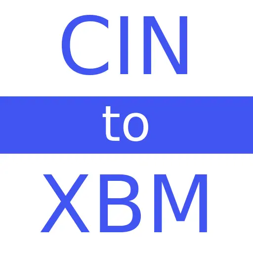 CIN to XBM