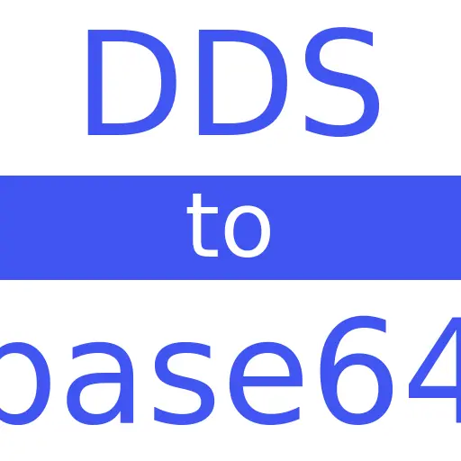 DDS to BASE64