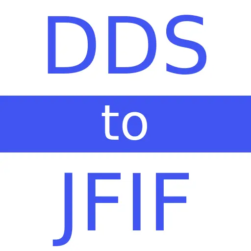 DDS to JFIF