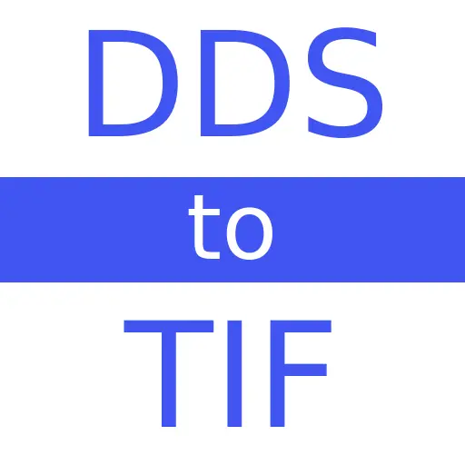 DDS to TIF