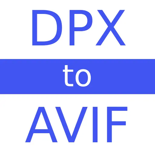 DPX to AVIF