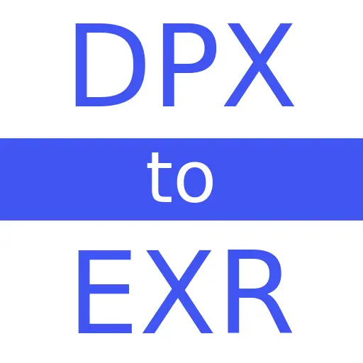 DPX to EXR