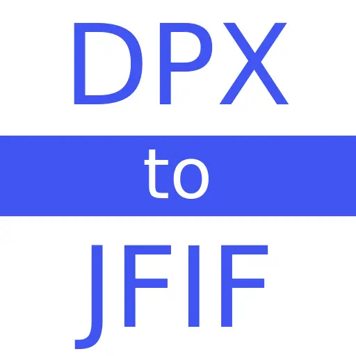 DPX to JFIF