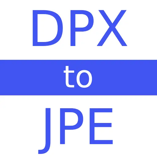 DPX to JPE