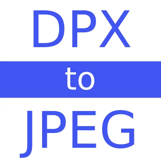 DPX to JPEG