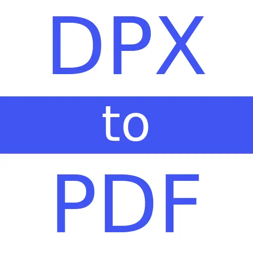 DPX to PDF