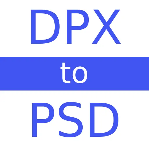 DPX to PSD