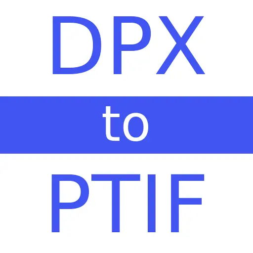 DPX to PTIF