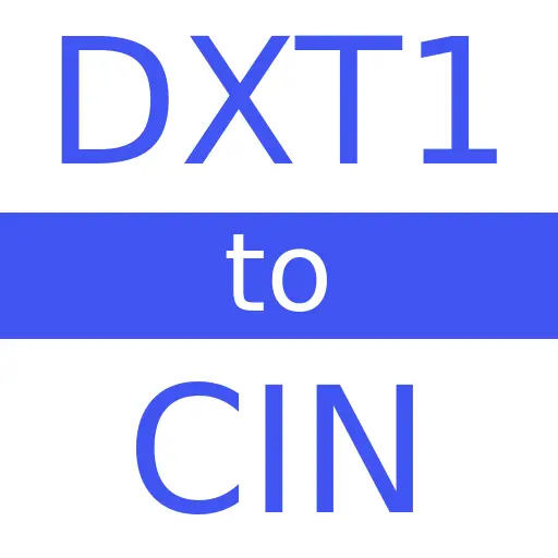 DXT1 to CIN