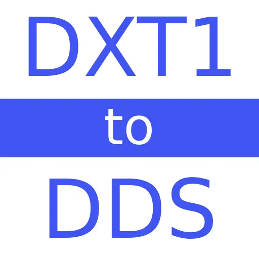 DXT1 to DDS