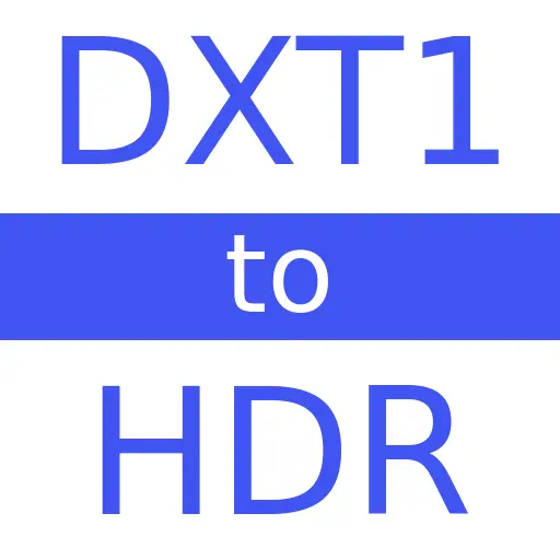 DXT1 to HDR
