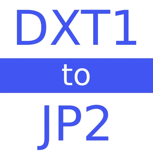 DXT1 to JP2