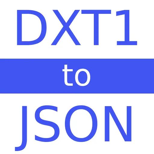 DXT1 to JSON