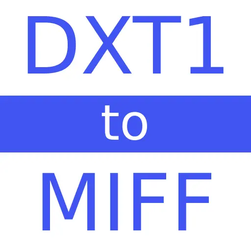 DXT1 to MIFF