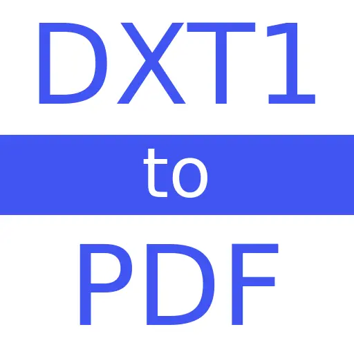 DXT1 to PDF