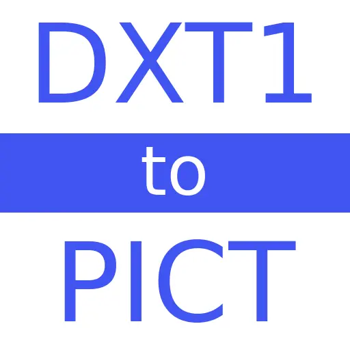 DXT1 to PICT